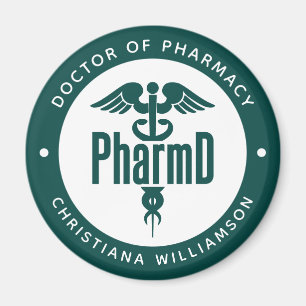 Doktor der Pharmazie Abschluss Apotheker Magnet