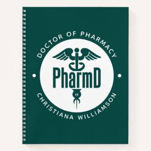 Doktor der Pharmazie Abschluss Apotheker Notizblock