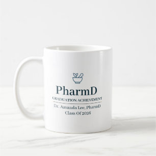 Doktor der Pharmazie Benutzerdefinierter Name Seit Kaffeetasse