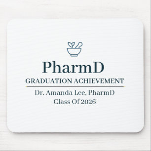Doktor der Pharmazie Benutzerdefinierter Name Seit Mousepad