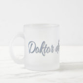 Doktor der Philosophie Mattglastasse (Links)