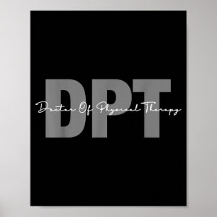 Doktor der Physiotherapie DPT-Studenten-Abschluss Poster