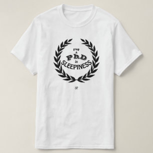 Doktor der Schläfrigkeit Lustiger akademischer Hum T-Shirt