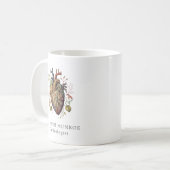 Doktor des Anatomischen Herzkartologen Kaffeetasse (Vorderseite Links)