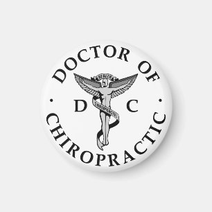Doktor des Chiropractic Logo Magnet