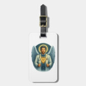 Doktor des Lichts - Angelic Healer Water Flasche Gepäckanhänger (Vorderseite vertikal)