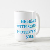 Doktor des Lichts - Angelic Healer Water Flasche Kaffeetasse (VorderseiteRechts)