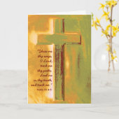 Doktor des Psalm-25 der Ministerium-Karte Karte (Gelbe Blume)