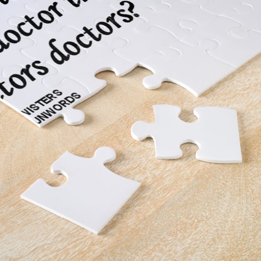 Doktor Doctoring Another Doktor (ZungeTwister) Puzzle (Seite)