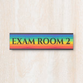 Doktor Doktor Doktor Prüfung Büro Tür Schild Regen (Vorderseite )