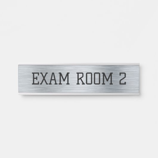 Doktor Doktor Doktor Studentenstudio Silber signie Türschild (Vorderseite )