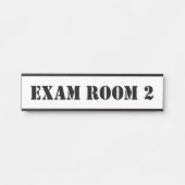 Doktor Doktor Doktor Studentenstudio Türschild (Vorderseite )