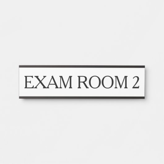 Doktor Doktor Doktor Studium Büro Türschild weiß (Vorderseite )