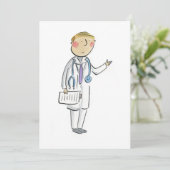 Doktor Einladung (Stehend Vorderseite)