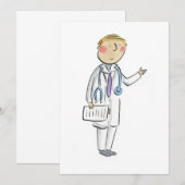 Doktor Einladung (Vorne/Hinten)