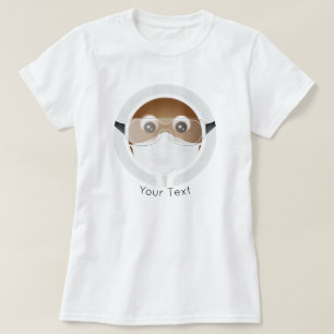 Doktor-Emoji Afroamerikaner T-Shirt