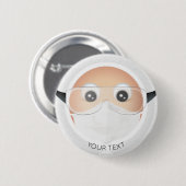Doktor Emoji Button (Vorne & Hinten)