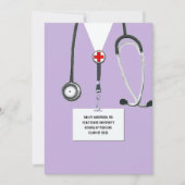 Doktor-Examensfeier Einladung (Vorderseite)