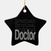 Doktor Extraordinaire Keramik Ornament (Vorne)