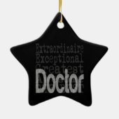 Doktor Extraordinaire Keramik Ornament (Hinten)