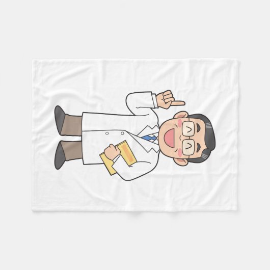 Doktor Fleecedecke (Vorderseite (Horizontal))