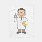 Doktor Fleecedecke (Vorderseite)