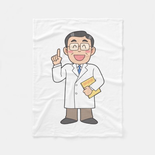 Doktor Fleecedecke (Vorderseite)