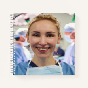 Doktor Foto Anpassen Personalisieren Notizblock