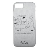 Doktor fragte nach seinem Bettwäscherin Case-Mate iPhone Hülle (Rückseite)