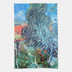 Doktor Gachets Garten, Auvers von Vincent van Gogh Geschirrtuch