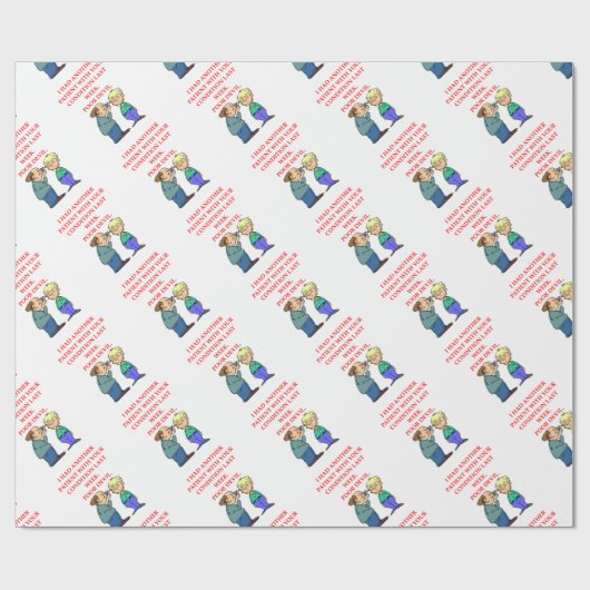 DOKTOR GESCHENKPAPIER (Flach)