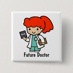 Doktor Girl mit Xray Button
