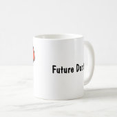 Doktor Girl mit Xray Kaffeetasse (VorderseiteRechts)