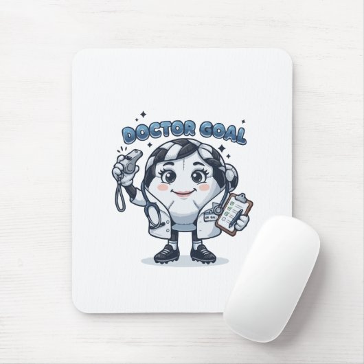Doktor Goal Fußball Mousepad (Mit Mouse)