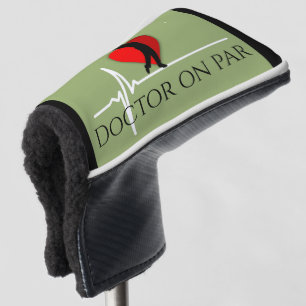 Doktor Golf spielendes ekg Headcover