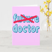 Doktor Graduation Products Karte (Gelbe Blume)