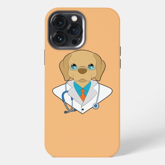 Doktor Hund iPhone Hülle (Rückseite)