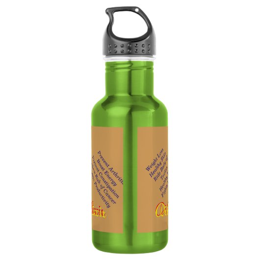 Doktor Hydroniums Magical Elixir Bottle Trinkflasche (Rückseite)