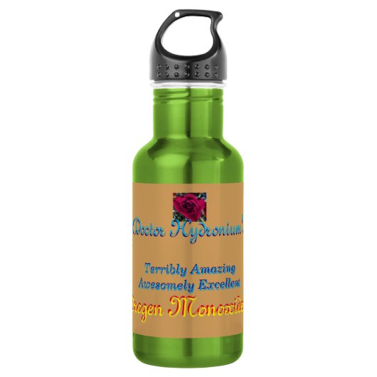 Doktor Hydroniums Magical Elixir Bottle Trinkflasche (Vorderseite)