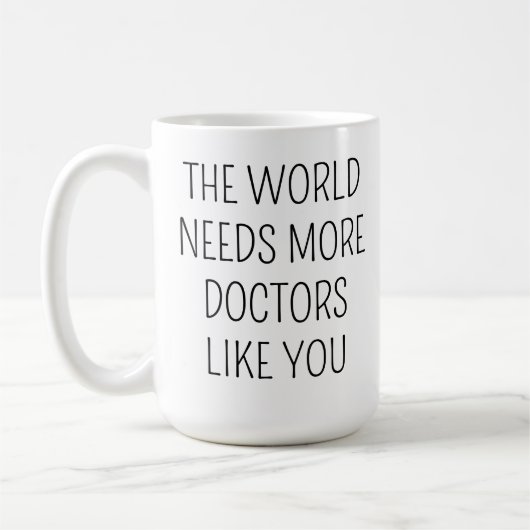 Doktor, ich danke Ihnen für ein Geschenk, den Pers Kaffeetasse (Links)