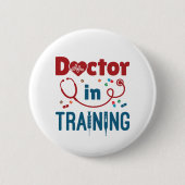 Doktor in der Ausbildung Button (Vorderseite)
