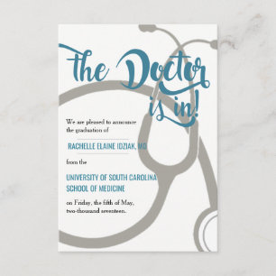 Doktor ist herein ankündigung