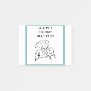 Doktor Joke Post-it Klebezettel