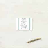 Doktor Joke Post-it Klebezettel (Auf Schreibtisch)