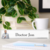 Doktor Jon Nameplate Namensplakette