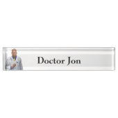 Doktor Jon Nameplate Namensplakette (Vorderseite)