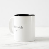 Doktor Kaffeetasse Personalisiert PHD Abschlussges (Vorderseite Links)