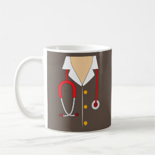 Doktor Kostüm Weißes Labor Kaffeetasse