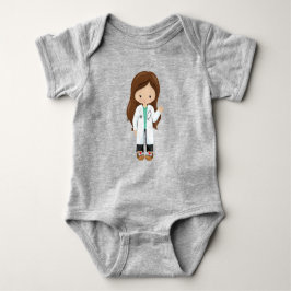 Doktor, Krankenschwester, Stethoskop, Labrador, Br Baby Strampler