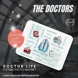 Doktor-Leben Flexibles Foto-Magnet Magnet